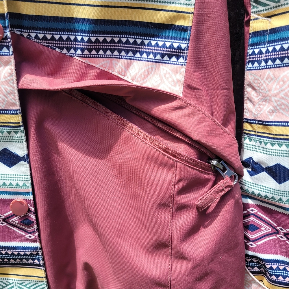 Billabong Multicolor Patterned Ski Jacket - Picture 9 of 16